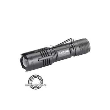 LED lámpa; 400 Lm, ALU ház, Li-ion akku