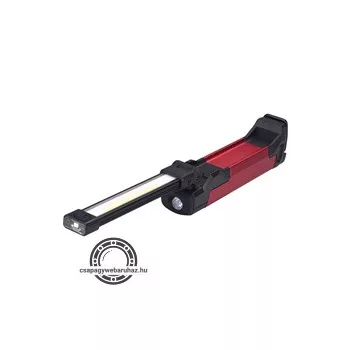 LED munkalámpa, USB tölthető; 400 Lm, Li-ion akku