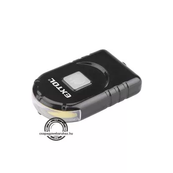   LED lámpa siltes (sildes/simléderes) sapkához, csiptetővel, 160 Lumen; tölthető Li-ion akku, 3 funkció