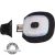 tartalék LED homloklámpa sapkákhoz, 4×45 Lumen; USB tölthető Li-ion akku, 3 funkció
