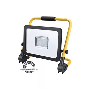   LED lámpa, hordozható reflektor, 50W; 4500 Lm, IP65, 230V/50Hz, 2,6kg