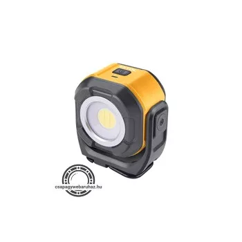   LED munka lámpa, kétoldalas, 500 Lm,  beépített Li-ion akkus, 2000 mAh, állványra szerelhető