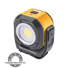 LED munka lámpa, kétoldalas, 500 Lm,  beépített Li-ion akkus, 2000 mAh, állványra szerelhető