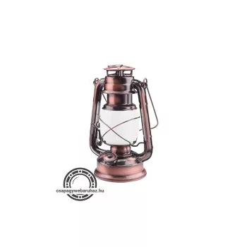   LED viharlámpa ("petróleum" lámpa), dekorációs, fehér+láng hatású sárga fényű, elem nélkül