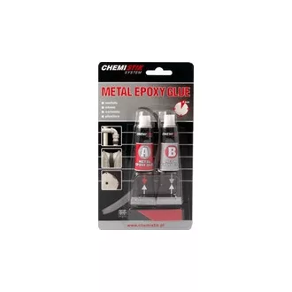 Chemistik - Metal epoxy, fémragasztó, 2x20 g