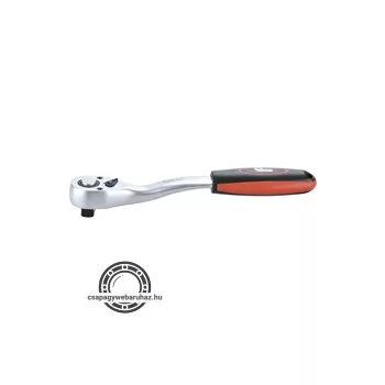   racsnis hajtókar 72 fog, hajlított,  mechanic, 61CrV5/S2; 1/2", 253mm FORTUM