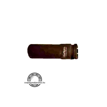gépi (impakt) dugófej 1/2", 17 mm; feketített FORTUM
