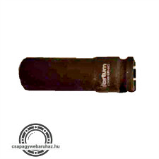 gépi (impakt) dugófej 1/2", 17 mm; feketített FORTUM