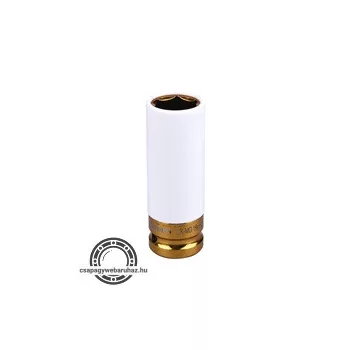   gépi (impakt) dugófej 1/2", 19 mm; vékonyfalú, ALU felnihez FORTUM