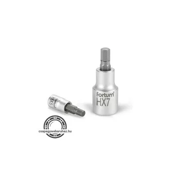   bitdugófej, imbusz, 1/4", 61CrV5/S2, mattkróm; 4mm (HX4)