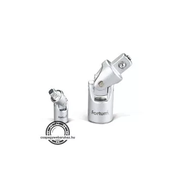   csuklós toldószár dugófejekhez, 61CrV5; 1/4", 39mm, FORTUM