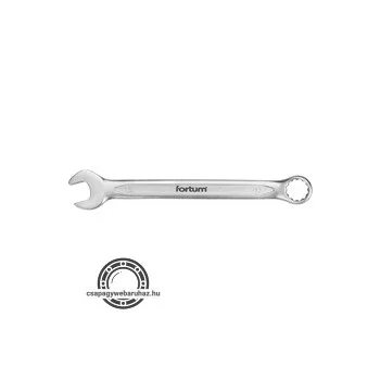 csillag-villás kulcs, 61CrV5 mattkróm; 13mm FORTUM