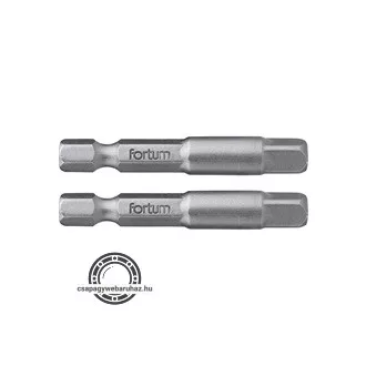   adapter klt. 2  db, dugókulcsok gépi befogásához; S2 acél, 1/4", 50 mm, bliszteren