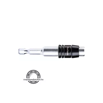   bittartó szár, 1/4", 60mm; CV. Quick-Lock gyorskioldó, mágneses, bliszteren