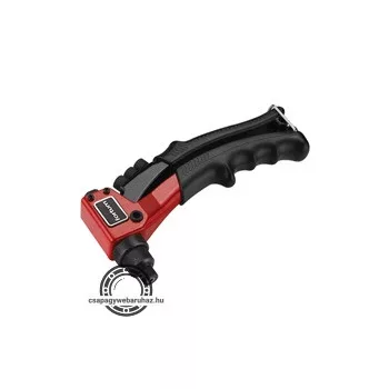   popszegecshúzó fogó, egykezes, ALU, réz, acél, INOX szegecsekhez; 2,4-3,2-4,0-4,8mm, 200mm, CrVMo fej FORTUM