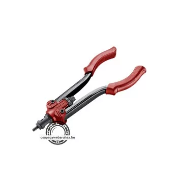   szegecsanyahúzó fogó, kétkaros;M3,M4,M5,M6,M8,M10,M12 POP-NUT szegecsanyákhoz,340mm, CrVMo fej, FORTUM