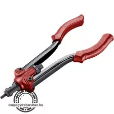 szegecsanyahúzó fogó, kétkaros;M3,M4,M5,M6,M8,M10,M12 POP-NUT szegecsanyákhoz,340mm, CrVMo fej, FORTUM