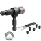 Adapter készlet fúrógéphez, popszegecsekhez, 2,4-3,2-4,0-4,8-6,0-6,4 mm-es szegecsekhez; 8mm (5/16" hatszög befogás) FORTUM 4770663