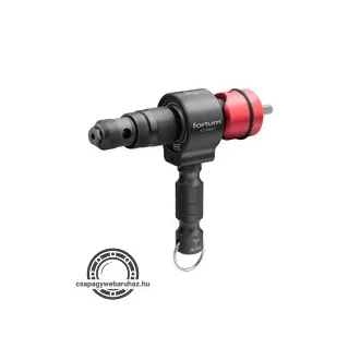   Adapter készlet fúrógéphez, 2 az 1-ben, popszegecsekhez és POP-NUT szegecsanyákhoz, 15 db, FORTUM 4770667