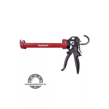   kinyomópisztoly; fém, 225mm, 360°-ban körbeforgatható acél bölcső tubustartóval, állítható lökethossz+túlfolyás gátló