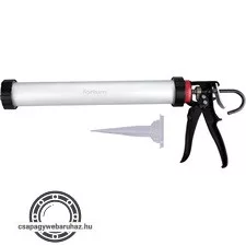 kinyomópisztoly, fém; 380mm, 360°-ban körbeforgatható ALU tubustartóval