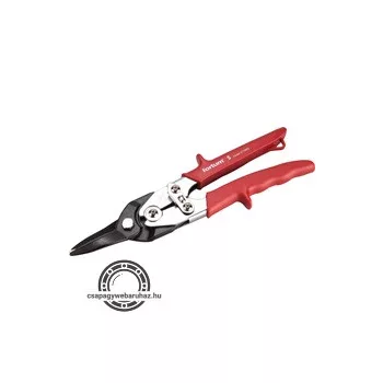   lemezvágó olló egyenes vágáshoz, 255mm, CrMoV, áttételes, HRC 60-62, Tüv/GS, DIN 6438 FORTUM