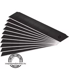 pótpenge tapétavágóhoz, tripla vágóél, 18mm, 10db, SK2 acél, HRC 67