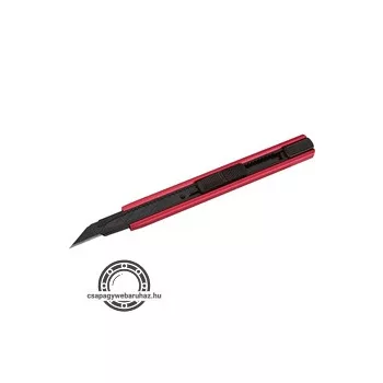   tapétavágó kés, ALU+acél házas; 9mm, pótpenge: 4780028A vagy 9122 (5db)