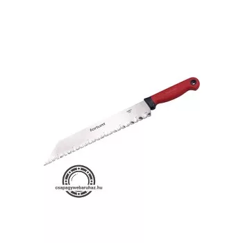   szigetelőanyag vágókés, teljes/penge hossz.:480/340mm, rozsdamentes acél penge, vastagsága: 1,5mm, műanyag nyél