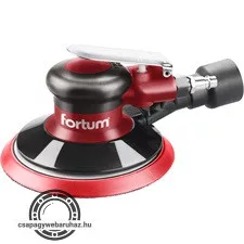 pneumatikus rotációs csiszoló, 150mm, excentricitás: 5mm; 10.000 1/min, 226 l/min, 6 Bar, 1/4" tömlőcsatlakozó, 0,8 kg