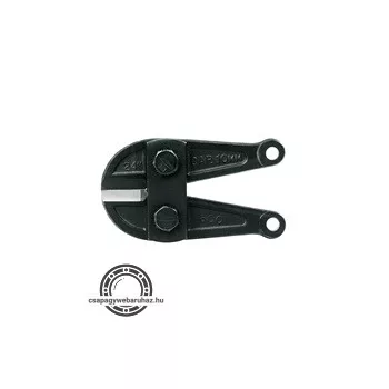   erővágó fej, 61CrV4, HRC 55-60; 750mm, 4900130 Fortum erővágóhoz