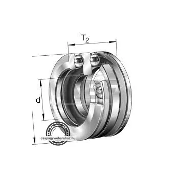 54309 STEYR axiális csapágy