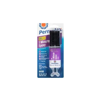   Permatex 1 perces epoxy, ultragyors kétkomponensű ragasztó gél 25ml
