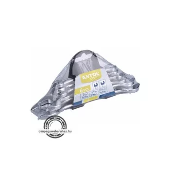 villáskulcs klt., W.S., műanyag tartóban; 6db, 6-17mm