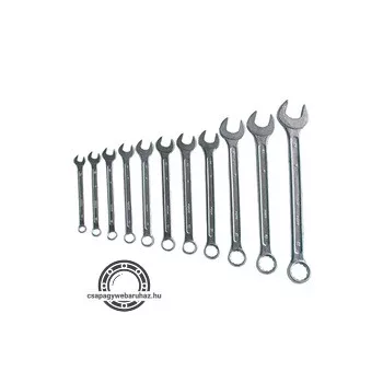   csillag-villás kulcs klt., W.S.; 8db, 7-19mm, műanyag tartóban