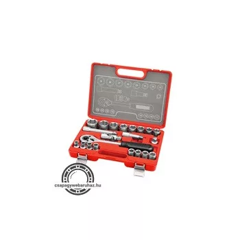   dugókulcs klt., CV., racsnis 45fog ; 1/2" 21db, 10-32mm