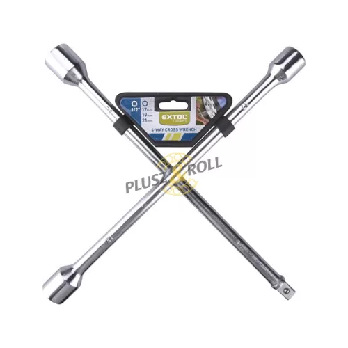 keresztkulcs, edzett; 17×19×21×1/2"