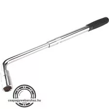 kerékkulcs L-típusú, 1/2", 17mm és 19mm, CV, teleszkópos 350mm-530mm