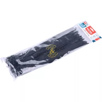 7.2X400 FEKETE EXTOL oldható kábelkötegelő 8856261