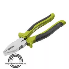 kombinált fogó, műanyag nyéllel; 180mm (6db/doboz)