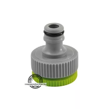   kuplung csatlakozó, belsőmenetes; 3/4" és 1/2" (kicsavarható szűkítővel)