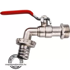 kerti kifolyócsap, karos, tömlővéges, 1/2", 170g