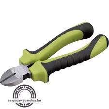 oldalcsípő fogó, műanyag nyéllel; 160mm (6db/doboz)