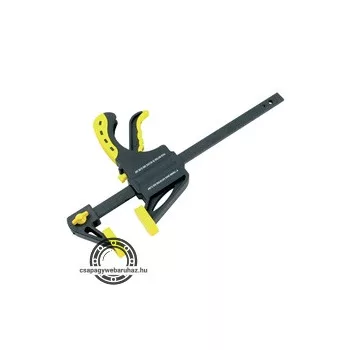 asztalos szorító, erősített műanyag fogantyús; 450mm