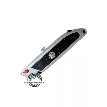   PVC vágókés, gyorstöltős, alumíniumházas ; alu házas, pengetárolós, 5db trapézpengével, pótpenge: 9124 (trapéz - 5db), 9