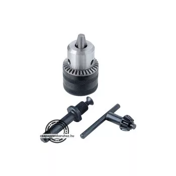   tokmány; hagyományos 1,5-13mm, SDS >> normál adapter, tokmánykulcs