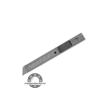 tapétavágó kés; 18mm, INOX fémházas, Auto-lock