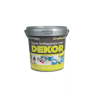 Kittfort Dekor epoxi öntőgyanta szett