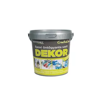 Kittfort Dekor epoxi öntőgyanta szett