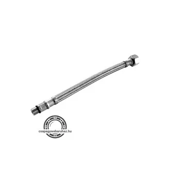   bekötőcső 81019 és 83019 kombinált zuhanyfejes csaptelephez 3/8", 10mm, 200mm